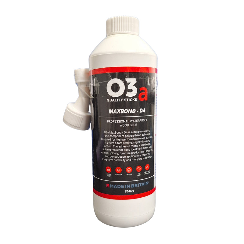 O3a Maxbond - D4 Professional Waterproof Polyurethane Wood Glue 500ml-Toolcraft