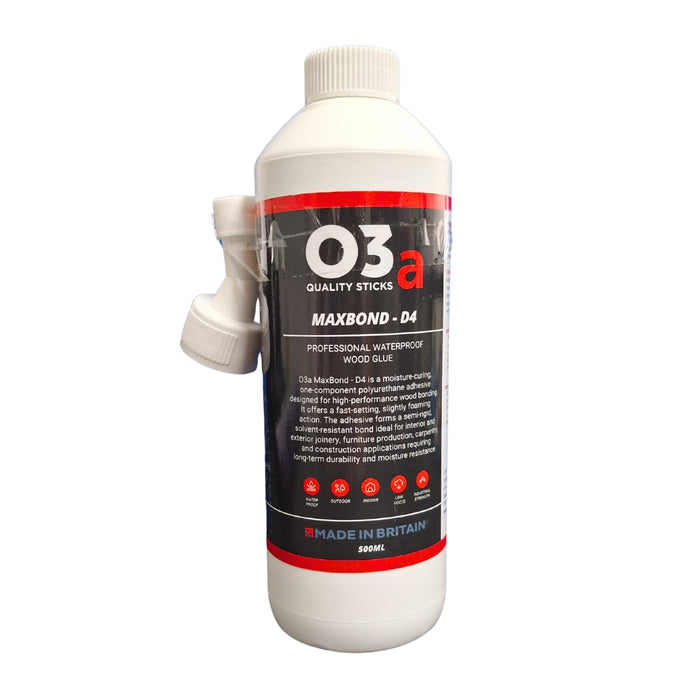 O3a Maxbond - D4 Professional Waterproof Polyurethane Wood Glue 500ml