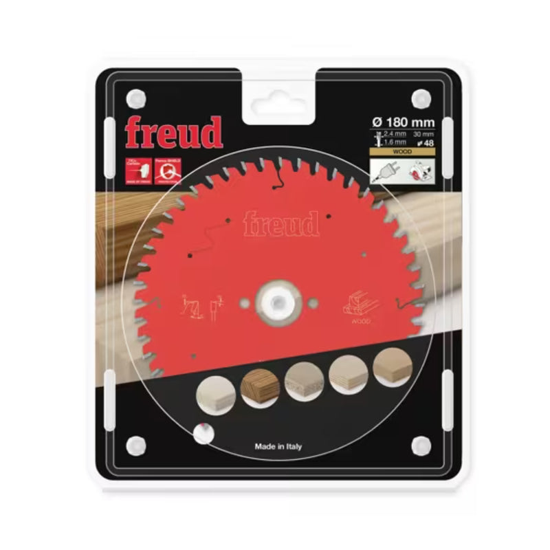Freud Saw Blade 180 X 1.6MM X 30MM Z48-Toolcraft