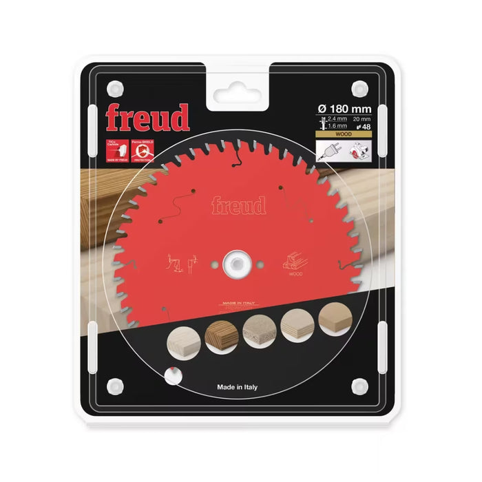 Freud Saw Blade 180 X 1.6MM X 20MM Z48