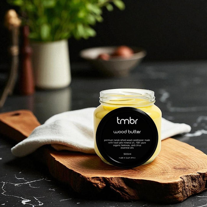 tmbr | Wood Butter 500ml Glass Jar
