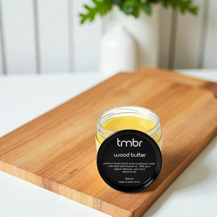 tmbr | Wood Butter Glass Jar 200ml