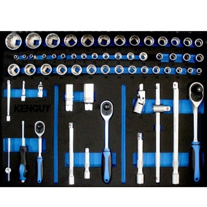 KENGUY 155PC 6 DRAWER ROLLER CABINET