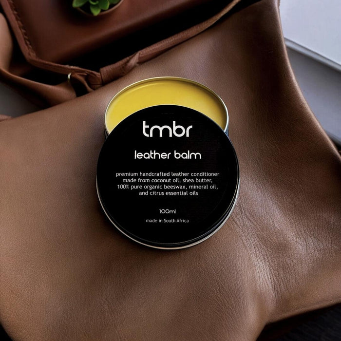 tmbr | Leather Balm 100gm Aluminium Tin