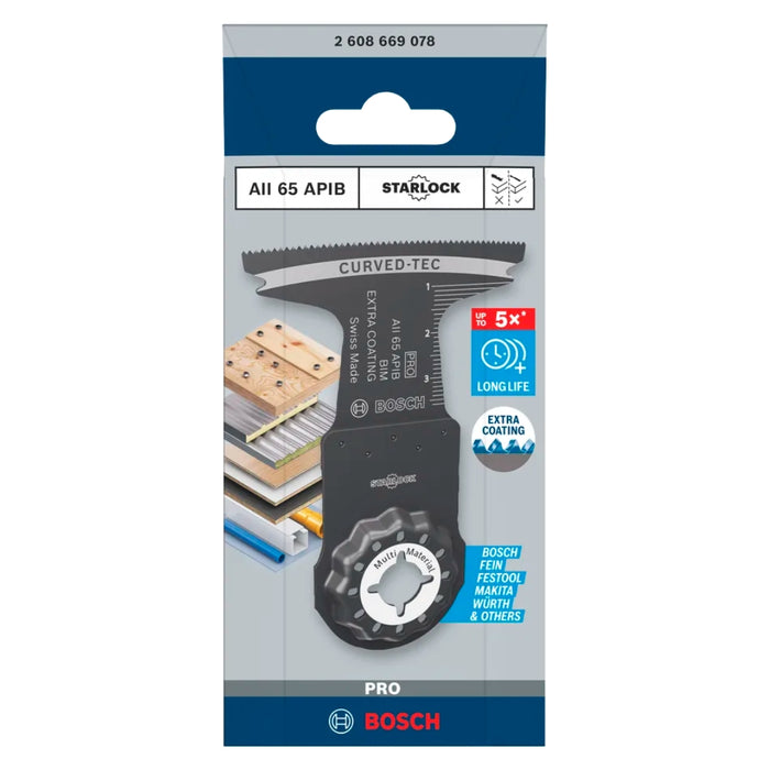 Bosch Professional | Aii 65 Apib Bim Wood+Metal Curved-Tec