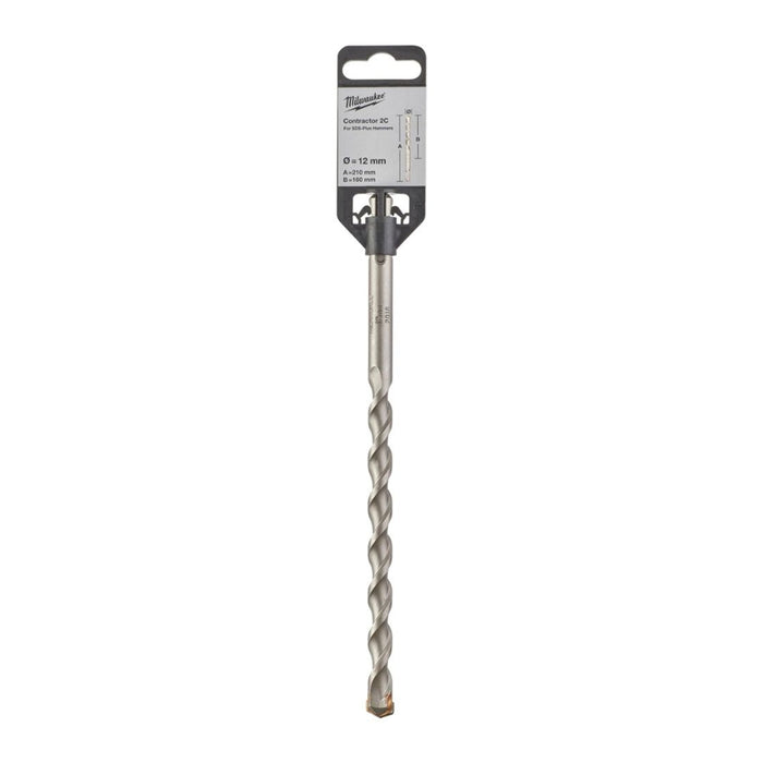 Milwaukee SDS PLUS CONTRACTOR DRILL BITS-12 x210