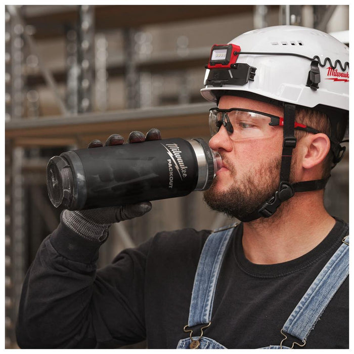 Milwaukee | Packout Bottle 532 ml Chug Lid Black