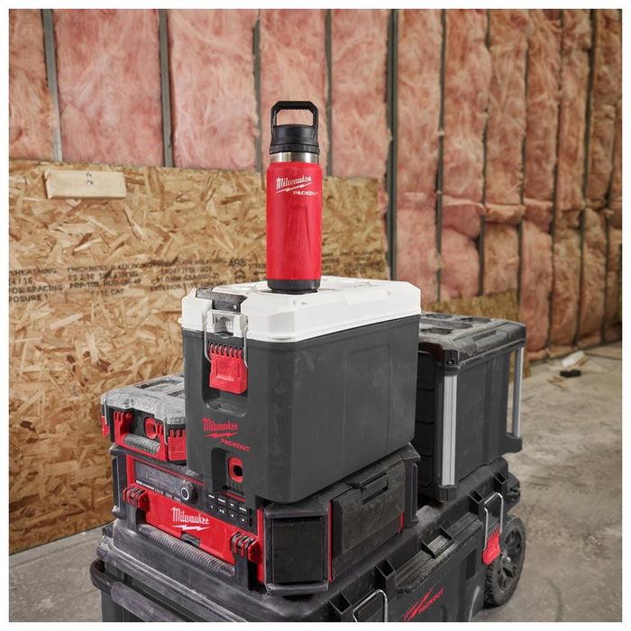 Milwaukee | Packout Bottle 532 ml Chug Lid Red
