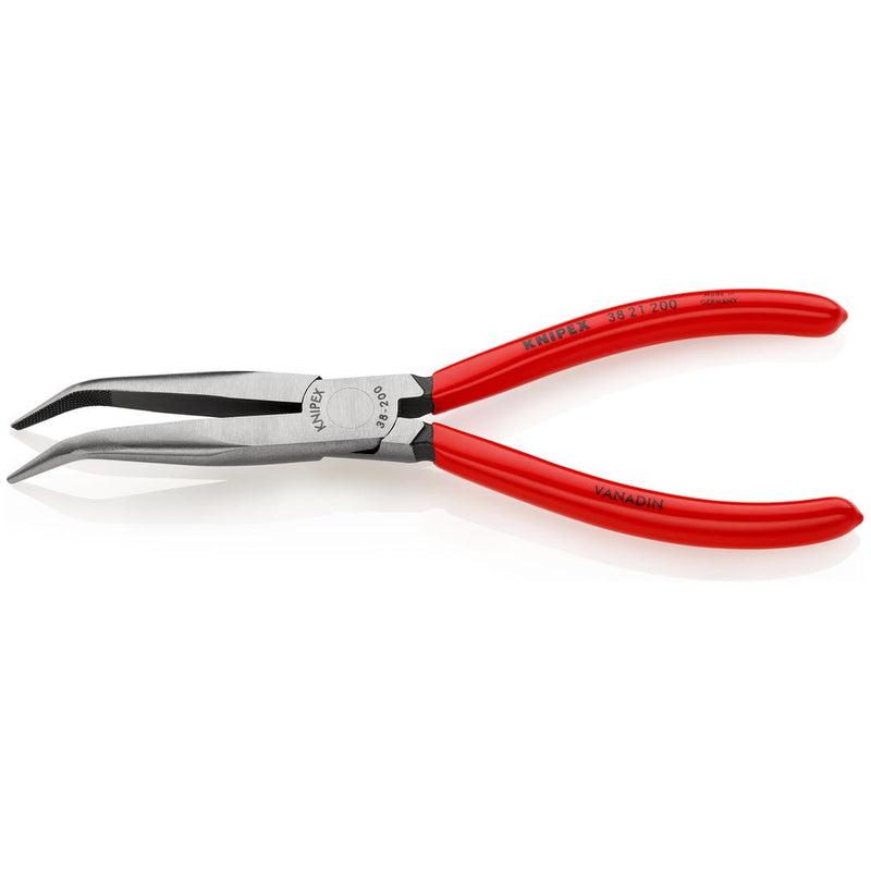 Knipex | Plier Long Nose: Bent - 200mm-Toolcraft