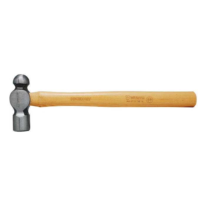 Wurth | Ball Peen Hammer with Hickory Handle