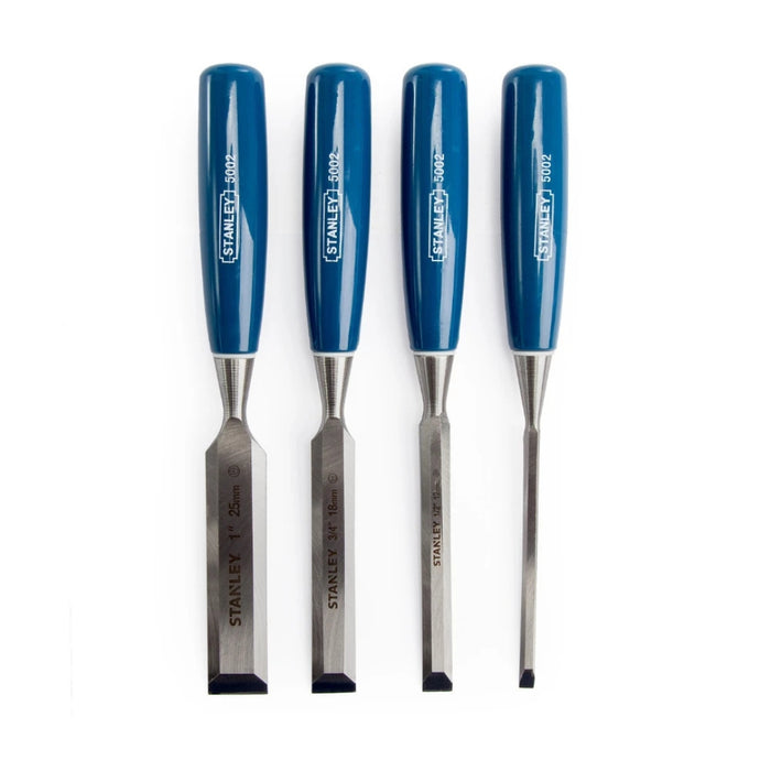 Stanley | Wood Chisel Set 4pc - 6/12/18/25mm