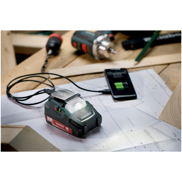 Metabo | PA 14.4-18 LED-USB Cordless Power Adapter