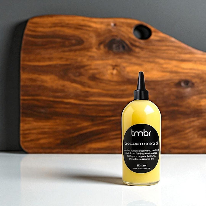 tmbr | Beeswax Mineral Oil 500ml Plastic Squirt Bottle
