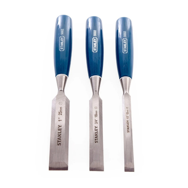 Stanley | Wood Chisel Set 3pc - 12/18/25mm-Toolcraft