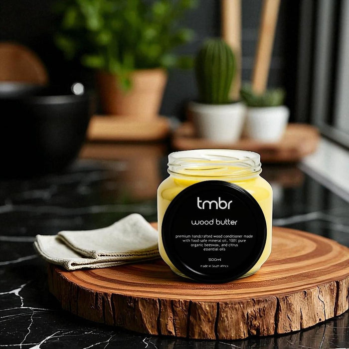 tmbr | Wood Butter 500ml Glass Jar