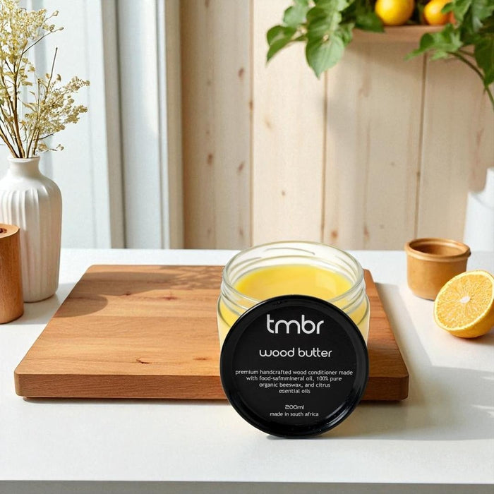 tmbr | Wood Butter Glass Jar 200ml