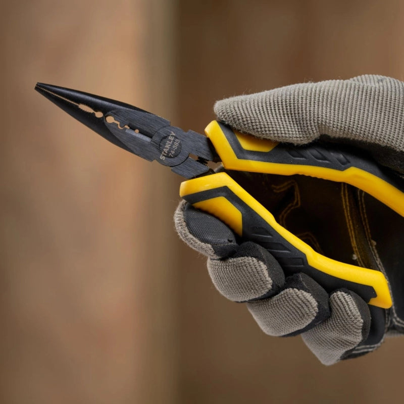 Stanley | Dynagrip Long Nose Plier 200mm-Toolcraft