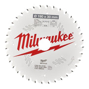 Milwaukee | CSB P W 190x30x1,6x36ATB Circ Saw Blade Wood-Toolcraft