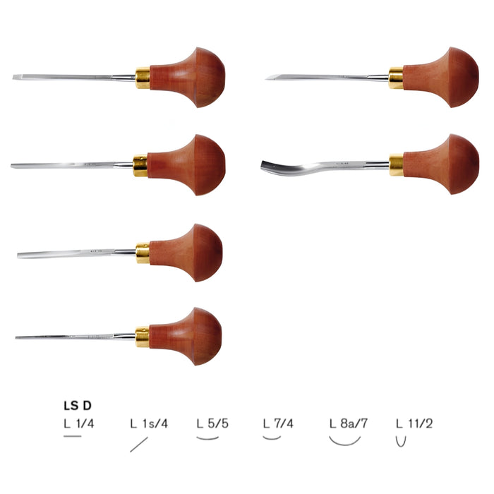 Pfeil | Set of 6 Linoleum and Block Cutters LSD