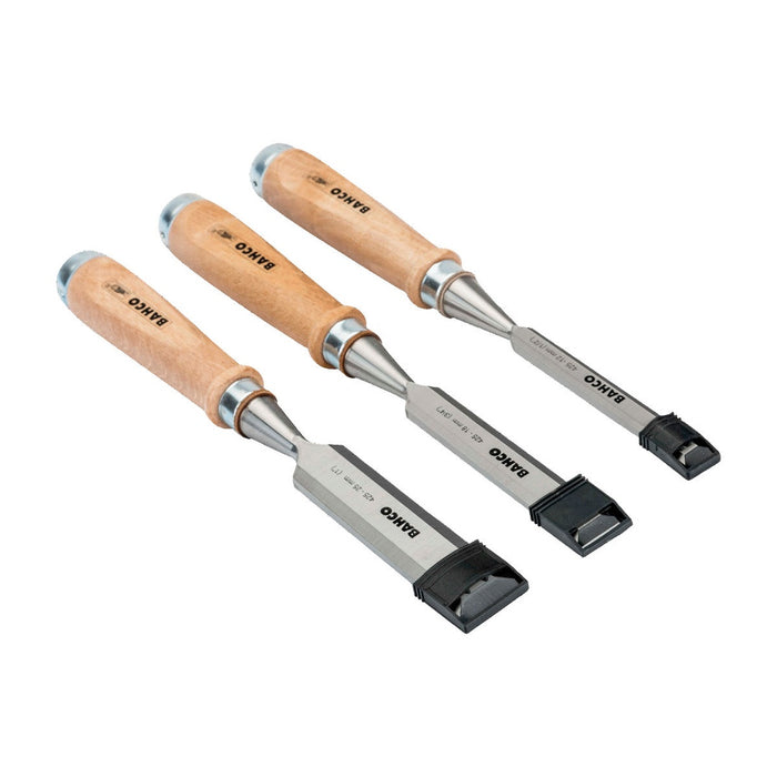 Bahco | Chisel Set 3pc Wood Handle 12-18-25mm