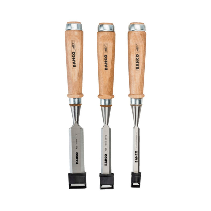 Bahco | Chisel Set 3pc Wood Handle 12-18-25mm