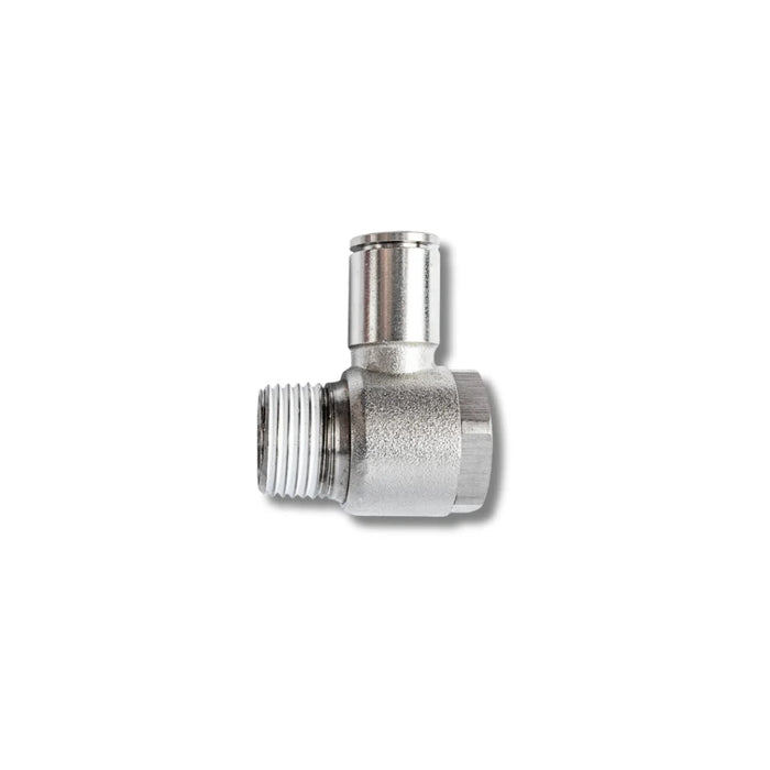 AirCraft | Elbow Metal Swivel 10mm X 1/2" M