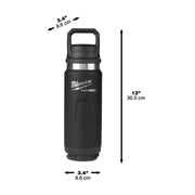Milwaukee | Packout Bottle 532 ml Chug Lid Black-Toolcraft