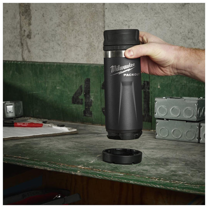 Milwaukee | Packout Bottle 532 ml Sip Lid Black