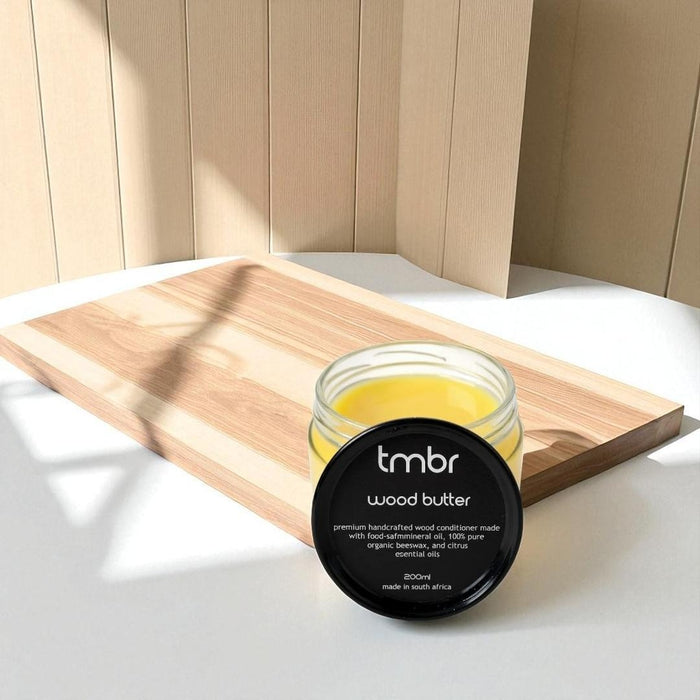 tmbr | Wood Butter Glass Jar 200ml