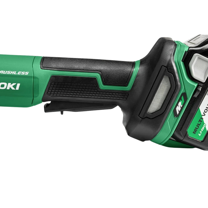 Hikoki | Cordless Angle Grinder Soft Start, DMS, 18v 125 mm - Machine Only