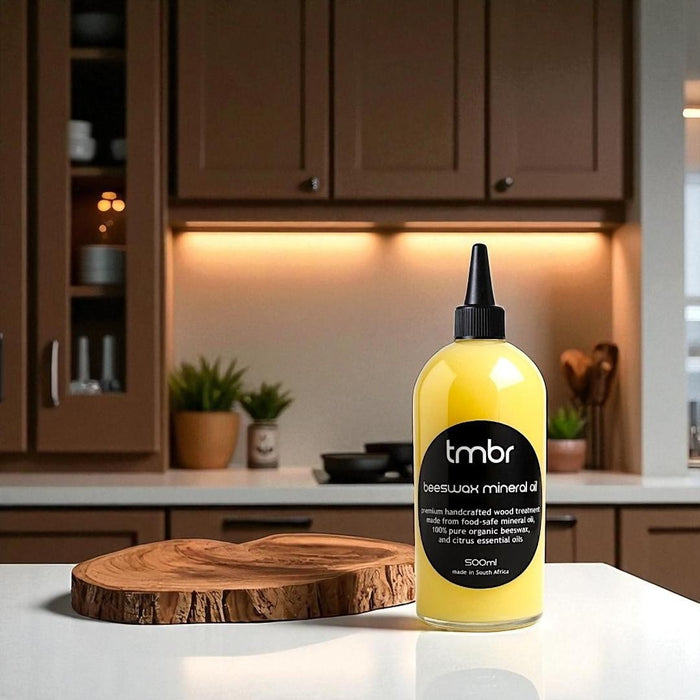 tmbr | Beeswax Mineral Oil 500ml Plastic Squirt Bottle