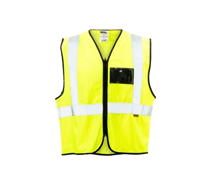 Dromex | SAF Reflective Vest Lime Zip 3XL
