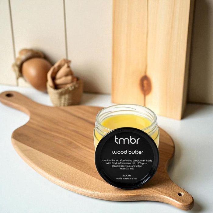 tmbr | Wood Butter Glass Jar 200ml