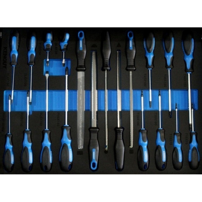 KENGUY 155PC 6 DRAWER ROLLER CABINET