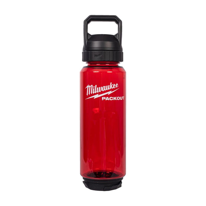 Milwaukee | PACKOUT 1005ML PLASTIC BOTTLE CHUG LID RED