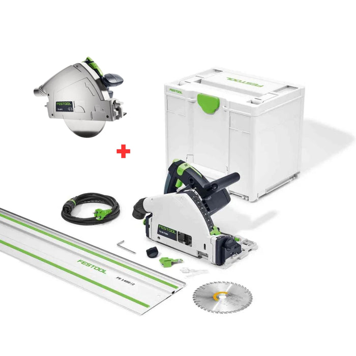 Festool | Plunge cut saw TS 55 FEBQ-PLUS-FS + Free Pizza Cutter