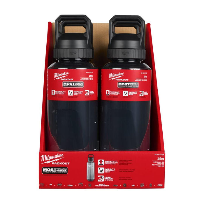 Milwaukee | PACKOUT 740ml Plastic Bottle (BLACK)