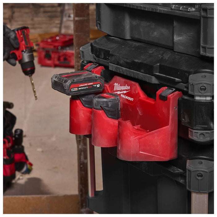 Milwaukee | PACKOUT Side Mount M12 Battery Rack