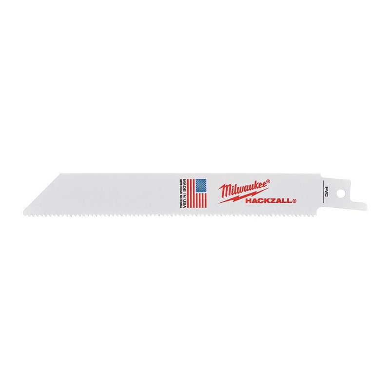 Milwaukee | 100mm x 6 Tpi - 5 pc Hackzall Blade-Toolcraft