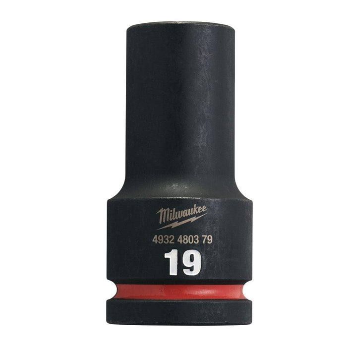 Milwaukee | Shockwave 3/4" Square Deep Socket 19 mm Impact
