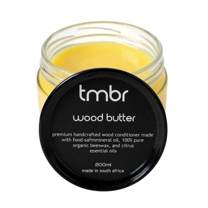 tmbr | Wood Butter Glass Jar 200ml
