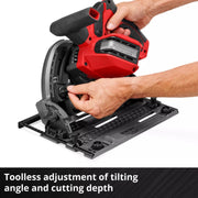 Einhell TP-PS 18/165 LI BL - Cordless Plunge Cut Saw (Battery Excluded)-Toolcraft