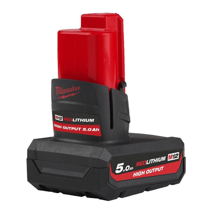 Milwaukee  HB5 M12 5.0Ah REDLINK Battery / Overload Protection / Temperature Management System / Over-discharge protection