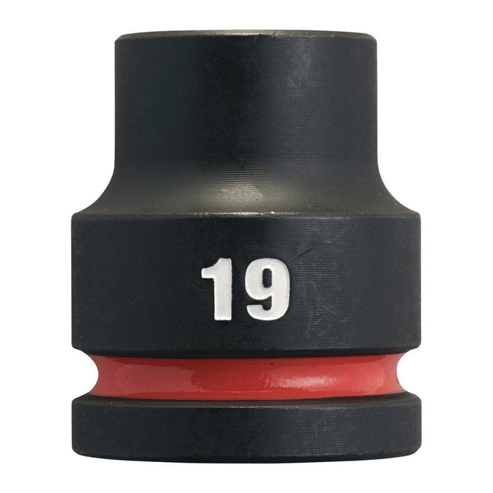 Milwaukee | Shockwave 3/4" Square Standard Socket 19 mm Impact