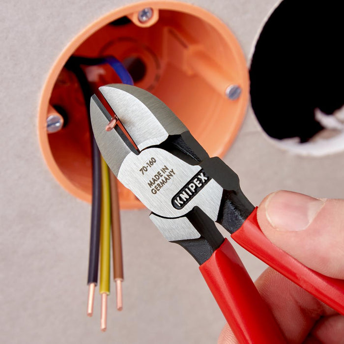 Knipex | Plier Diagonal Cut: PVC Grip - 160mm