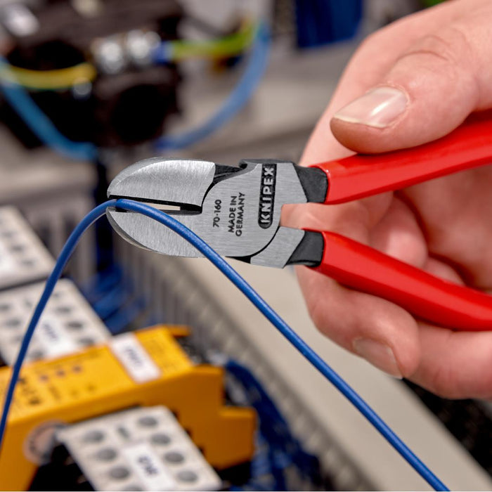 Knipex | Plier Diagonal Cut: PVC Grip - 160mm