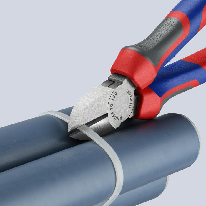 Knipex | Plier Diagonal Cut: Comp Grip - 180mm