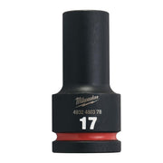 Milwaukee | Shockwave 3/4" Square Deep Socket 17 mm Impact-Toolcraft