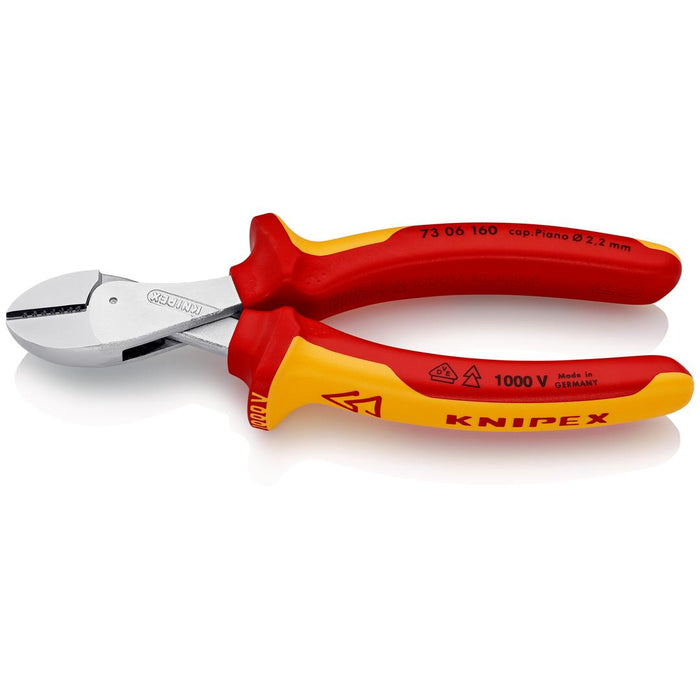 Knipex | VDE Plier Xcut Diagonal Cut - 160mm