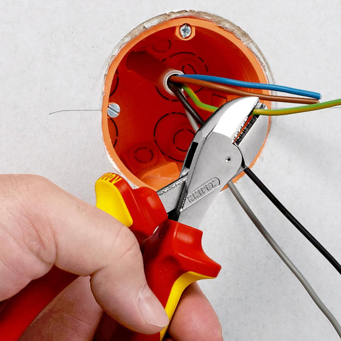 Knipex | VDE Plier Xcut Diagonal Cut - 160mm